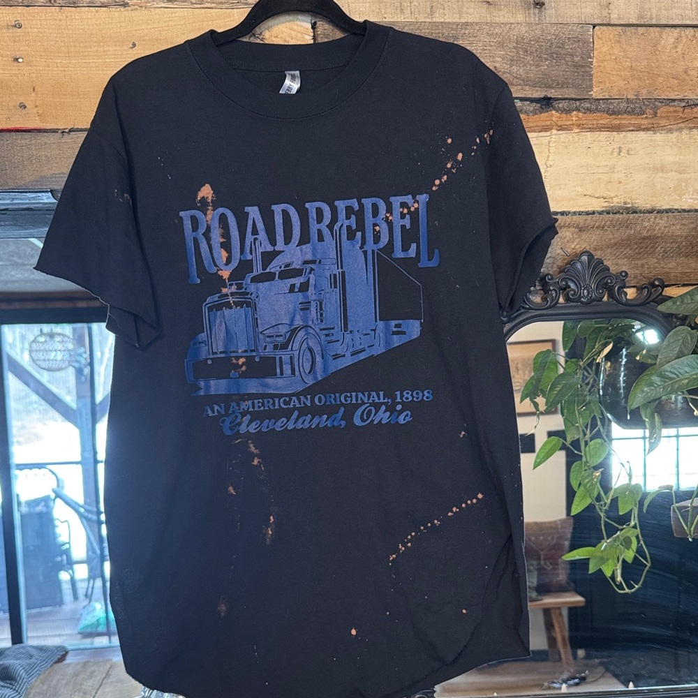 Black Graphic Tee